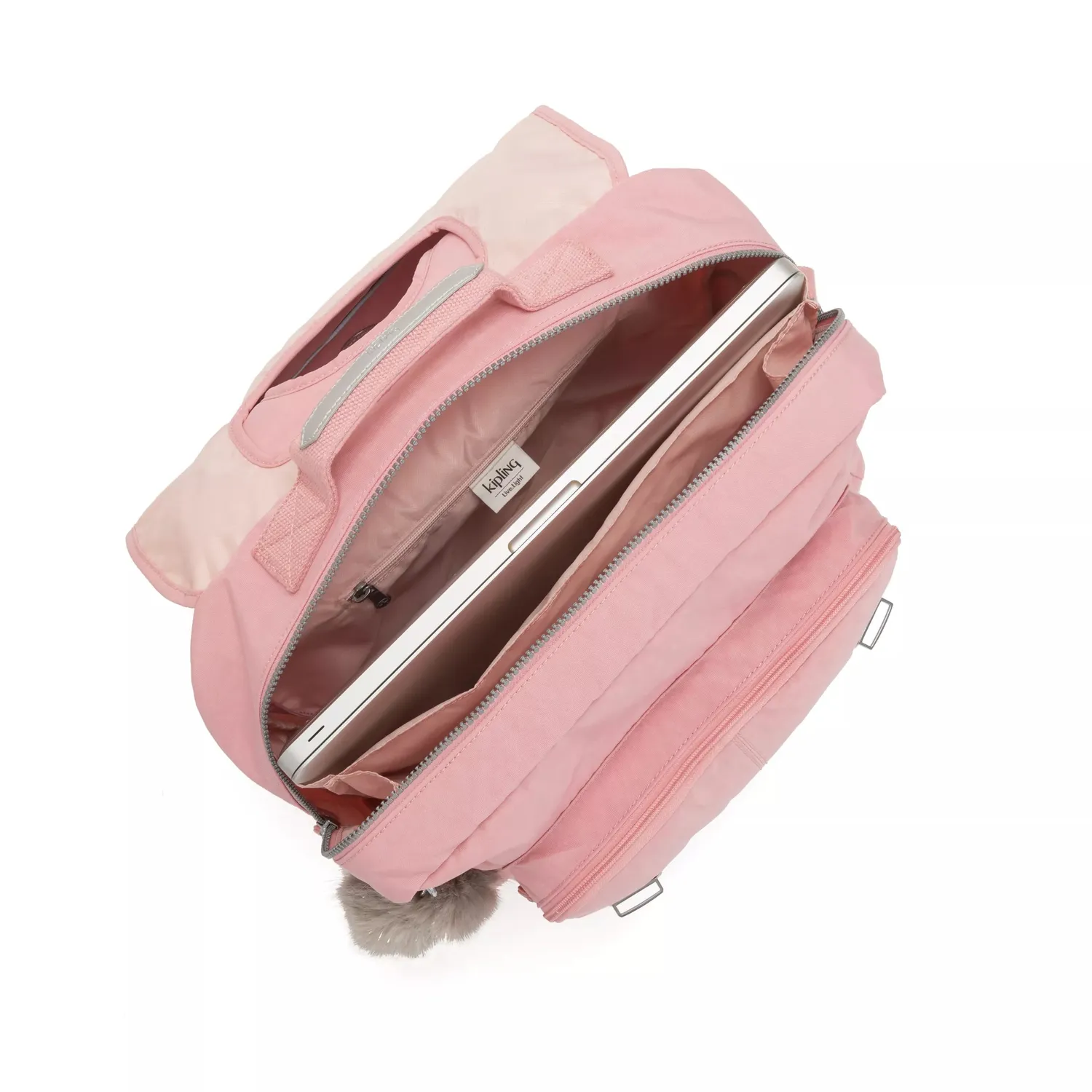 Kipling Iniko schoolrugzak Medium Bridal Rose waterafstotend