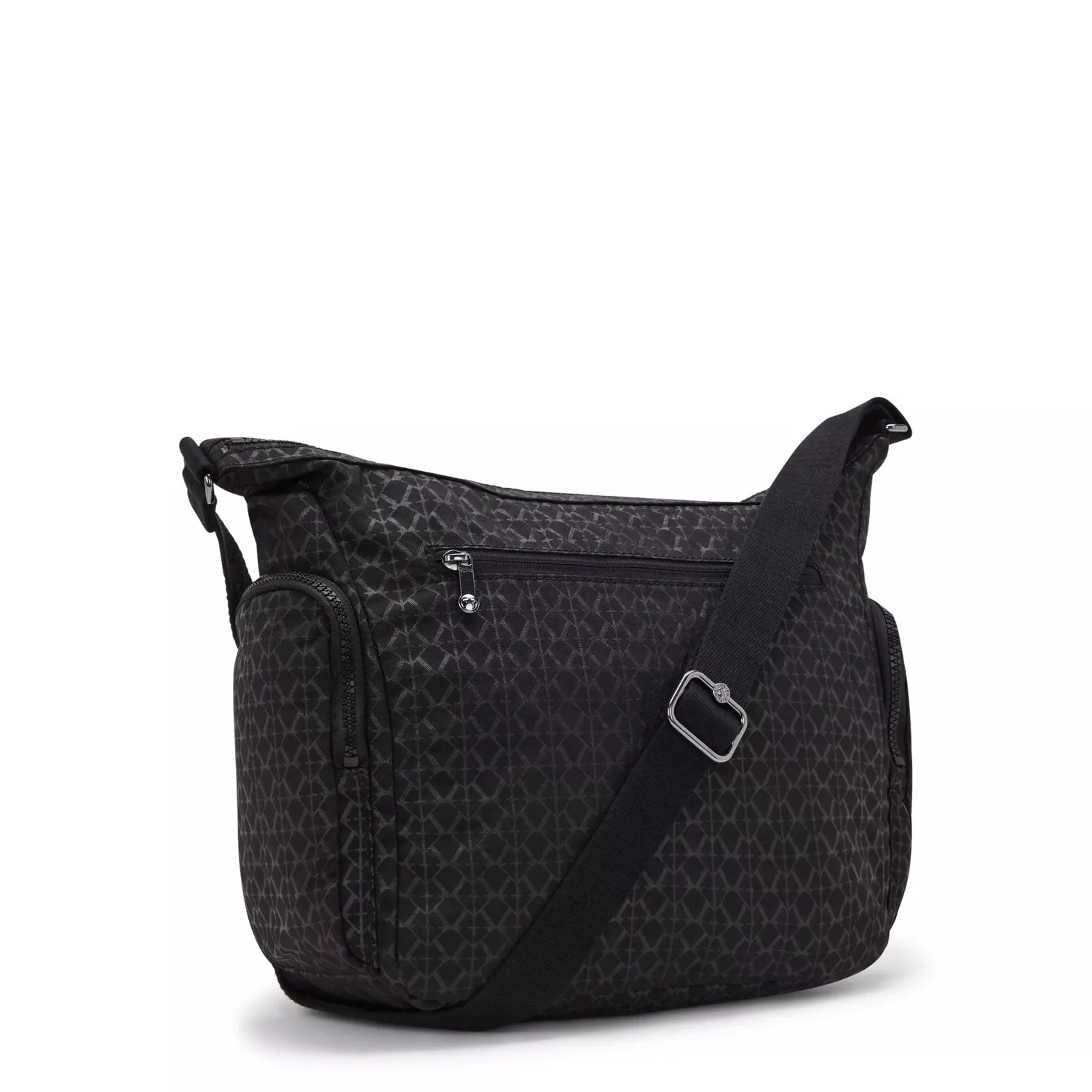 Kipling Gabb crossbodytas Groot Signature Emb lichtgewicht