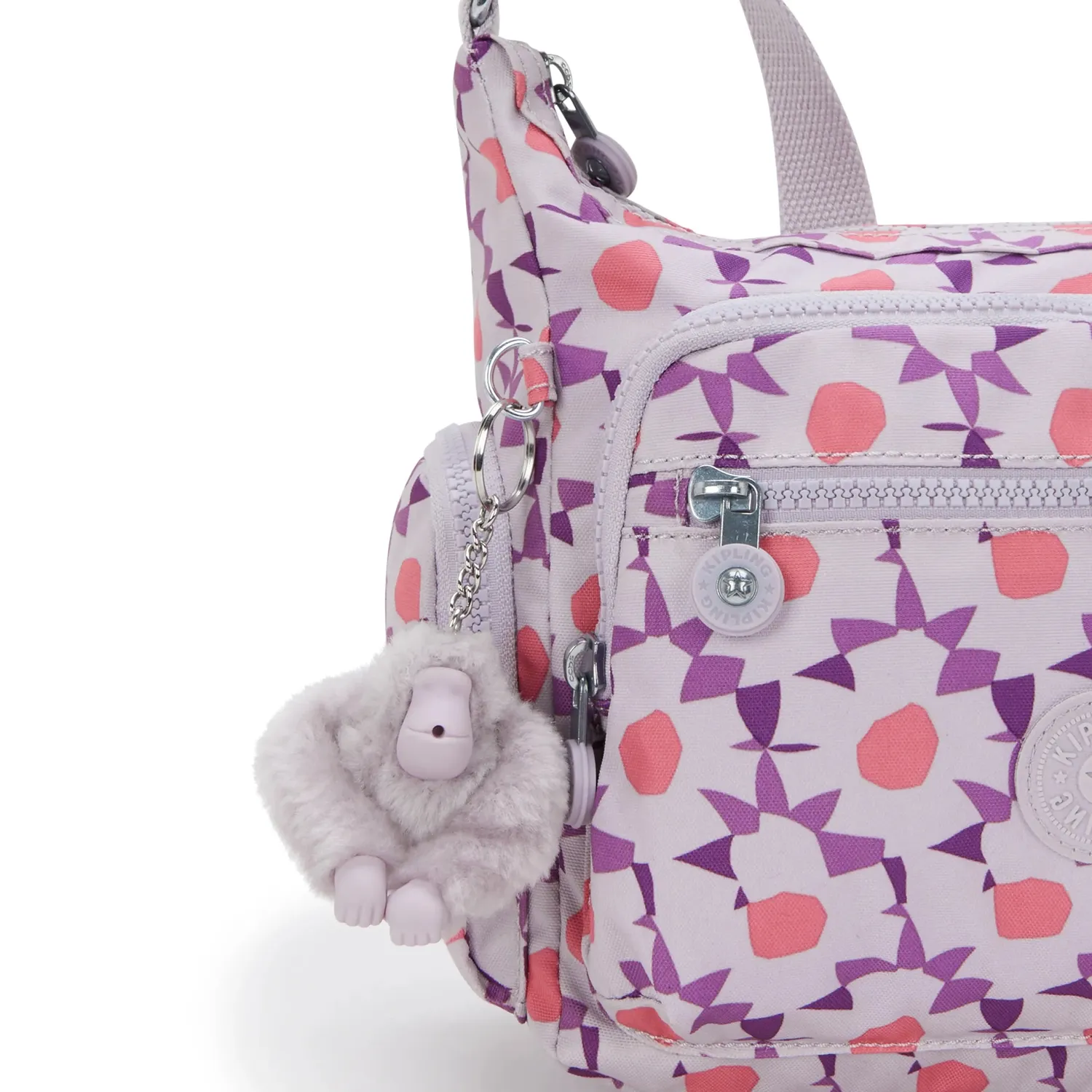 Kipling Gabbie S schoudertas Flower Dots medium print