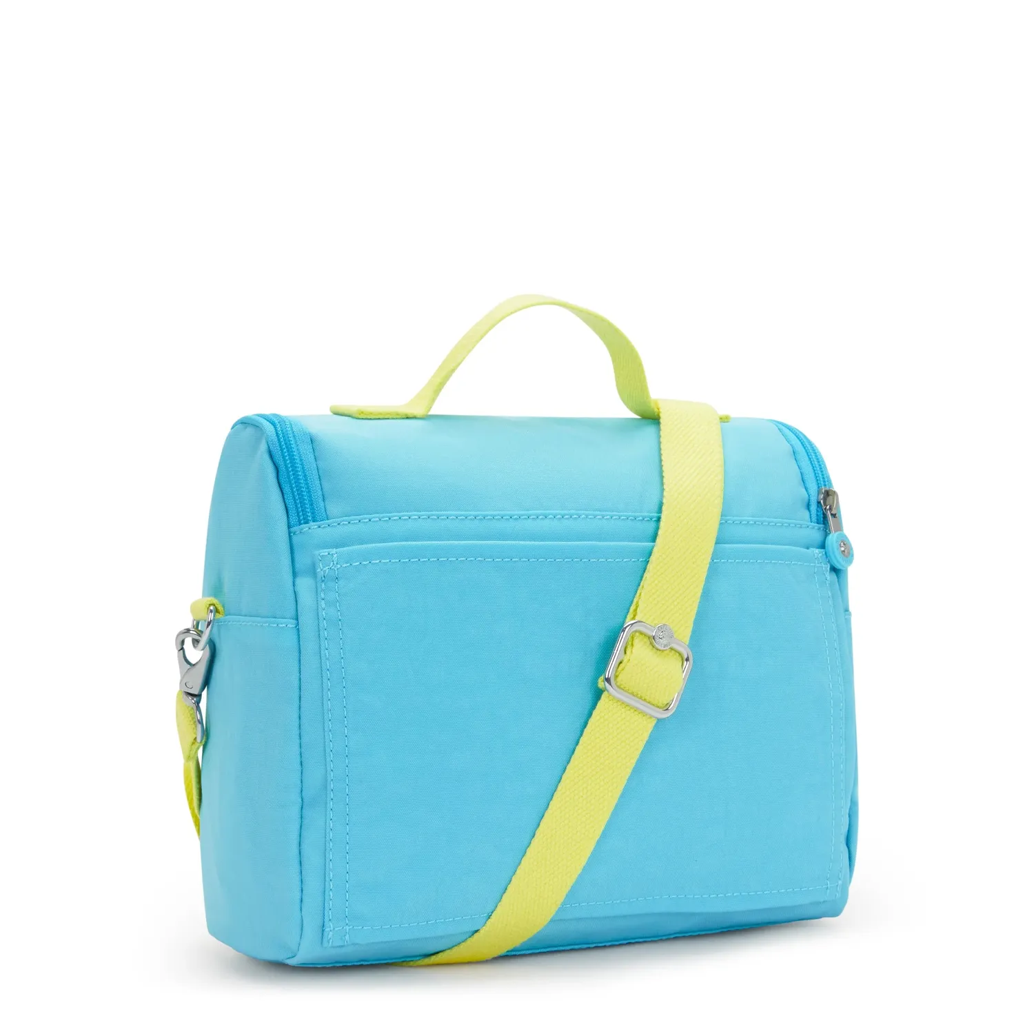 Kipling New Kichirou lunchtas Groot Splash Blue trolleybevestiging