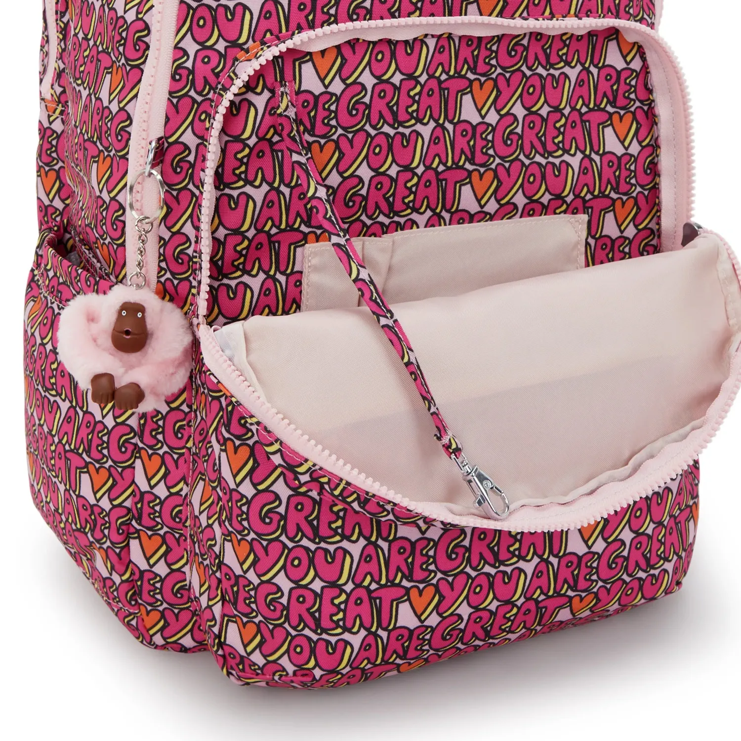 Kipling Seoul College Extra rugzak U R Great Print 15 inch
