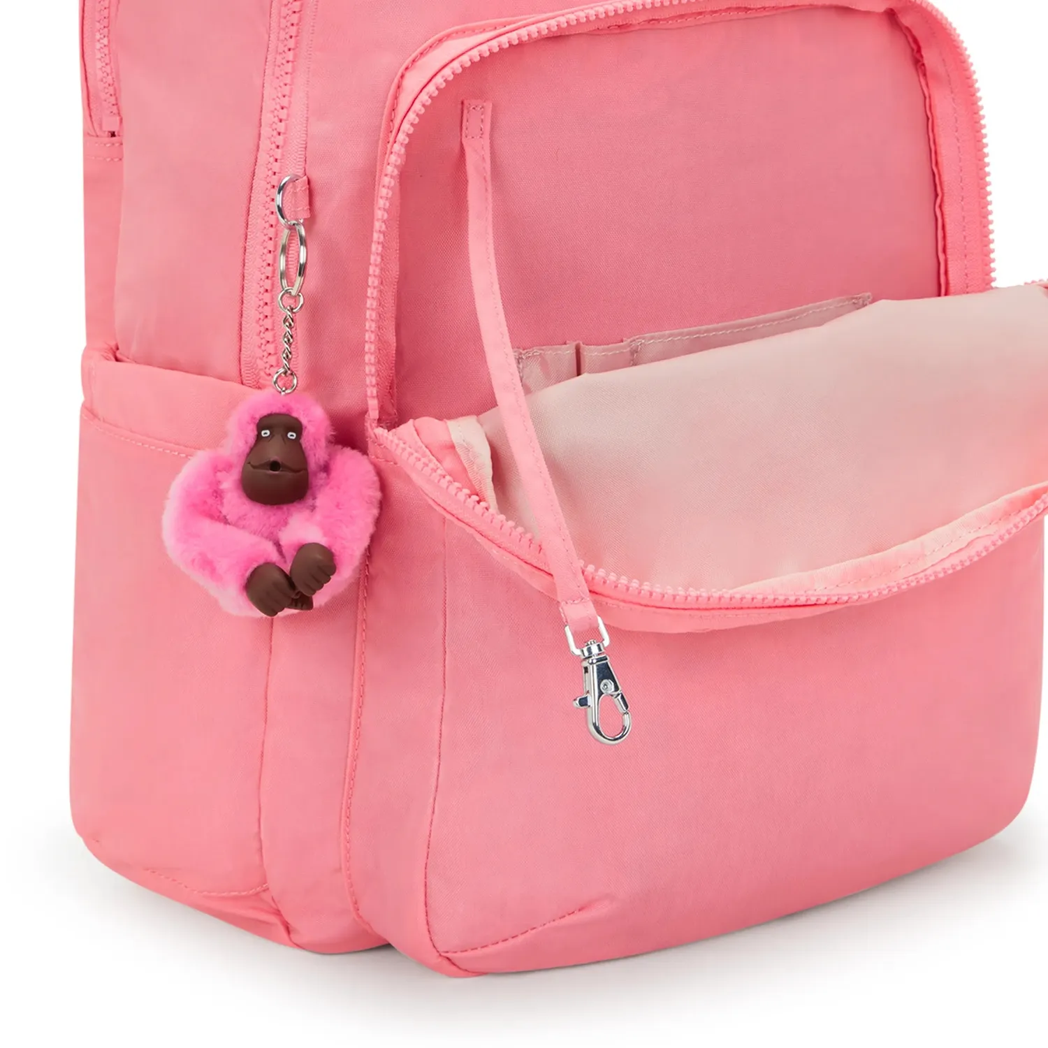 Kipling Seoul Lap rugzak Coral Sea groot 15 inch