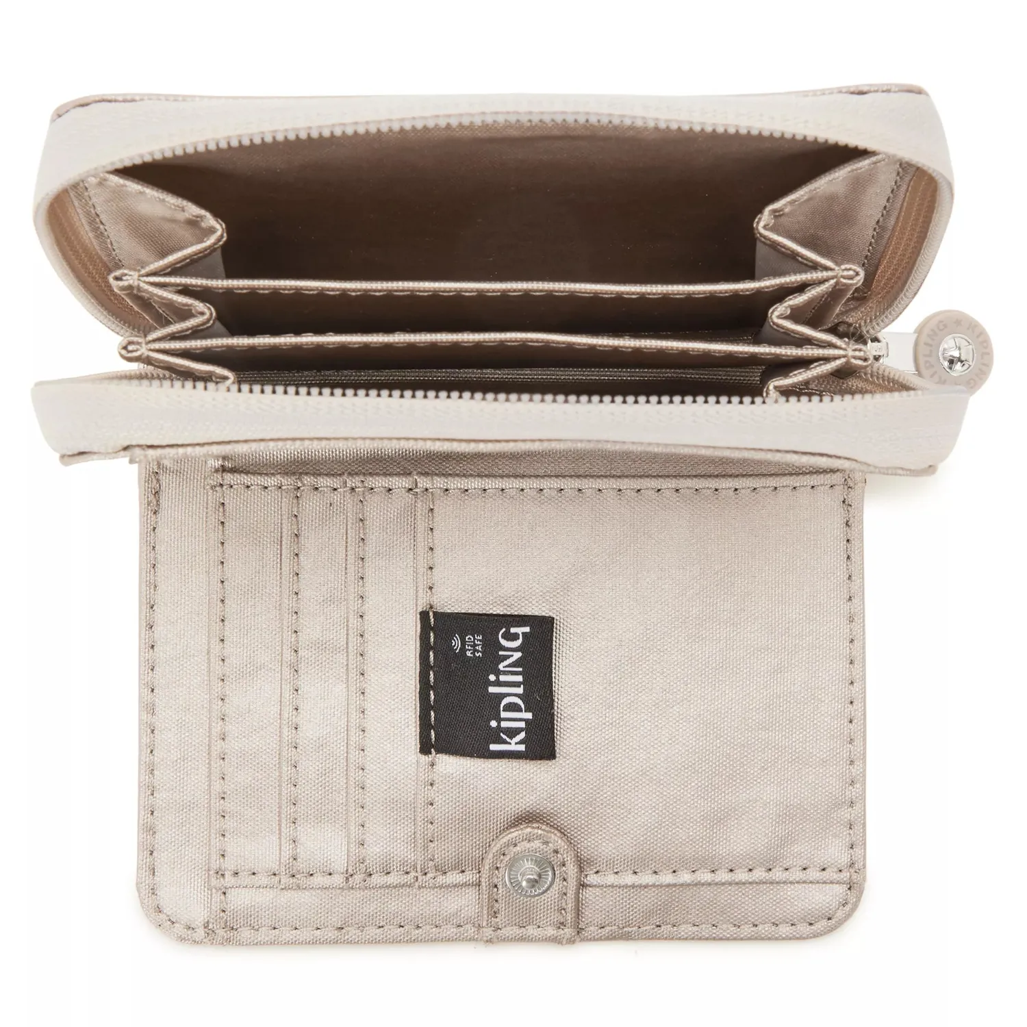 Kipling Money Love portemonnee Metallic Glow RFID