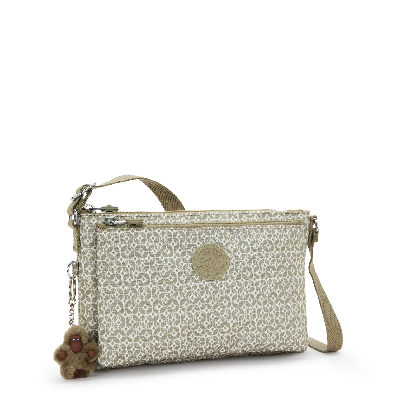 Kipling Mikaela schoudertas Sandstone Geos klein