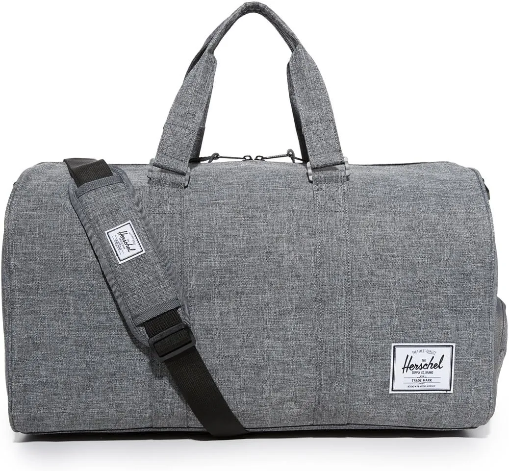 Herschel Supply Novel reistas Raven Crosshatch 42,5L schoenvak
