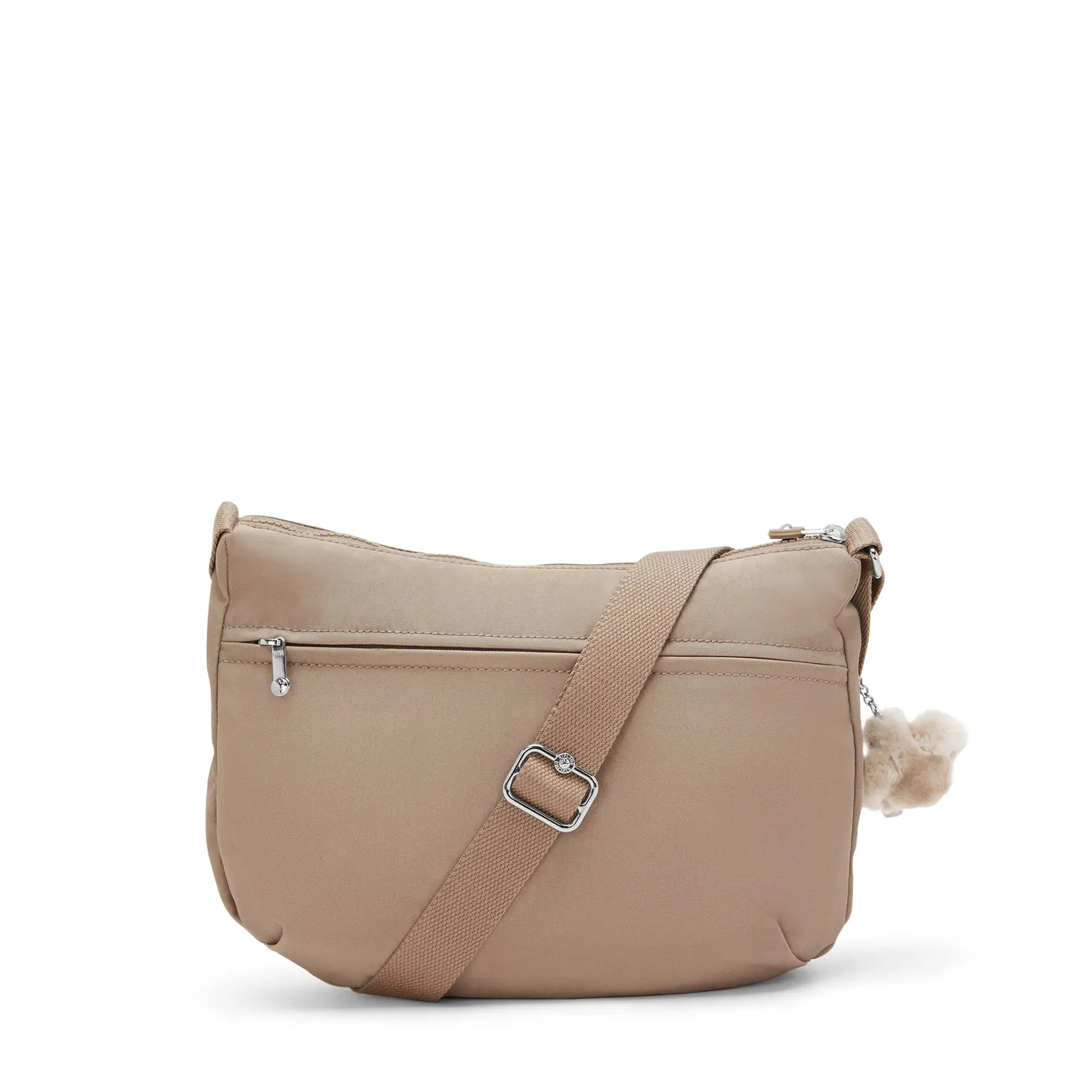 Kipling Izellah schoudertas Tan Beige Medium waterafstotend