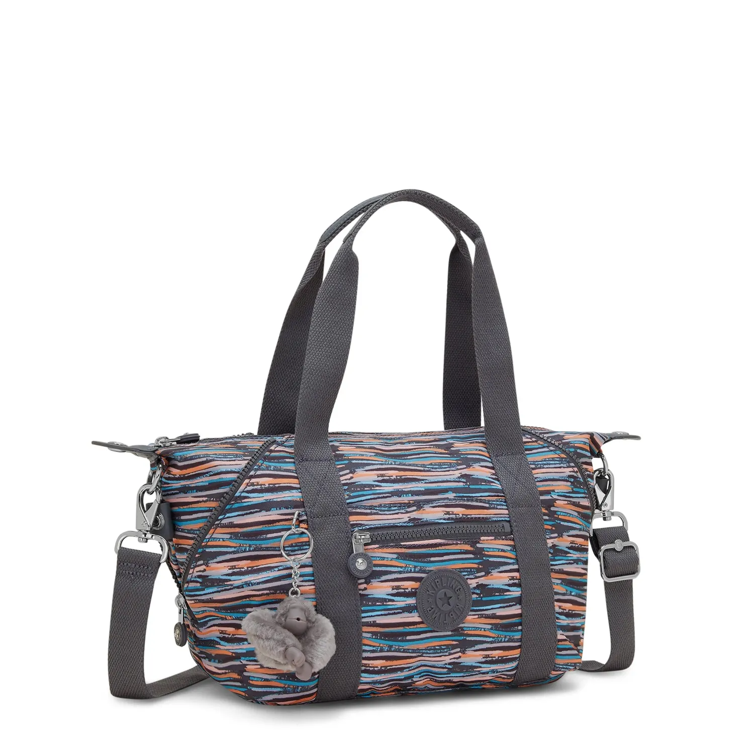 Kipling Art Mini schoudertas Mineral Stripes klein handtas