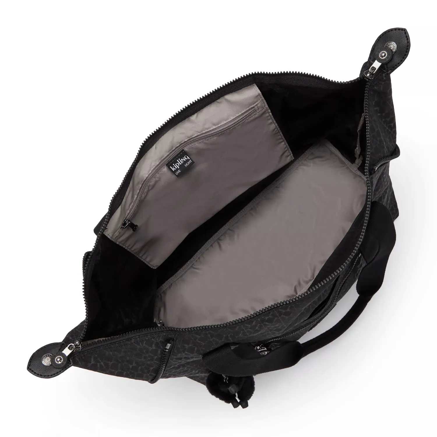 Kipling Art M weekendtas Signature Emb groot print