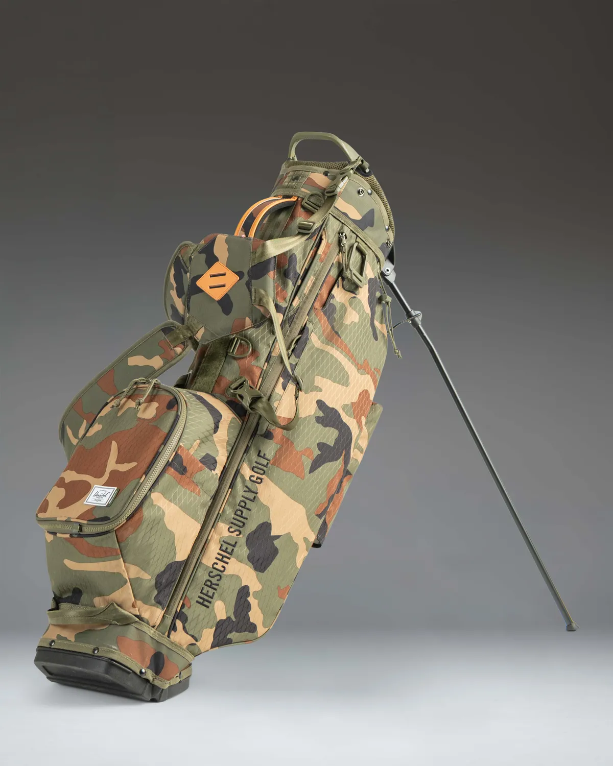 Herschel Watt Light Stand golftas zwart 3-vaks top