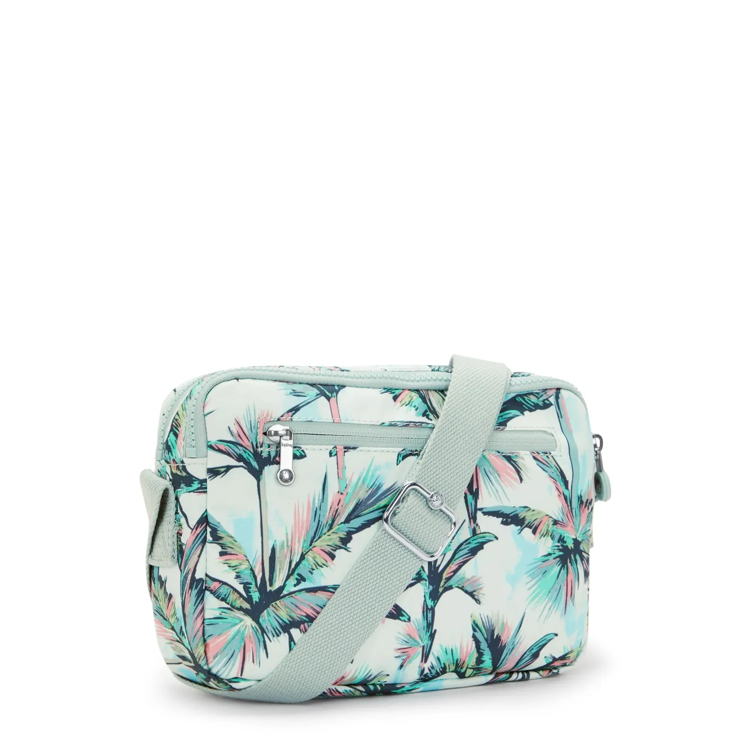 Kipling Abanu M crossbody tas Medium More Palm Trees print