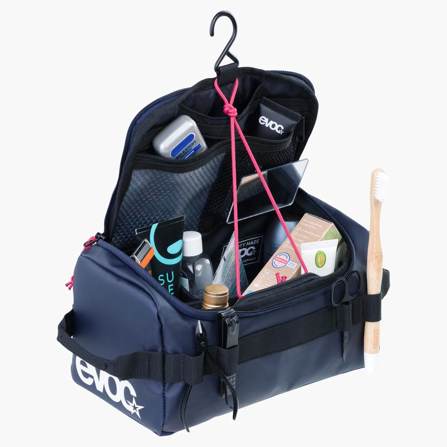 Evoc Wash Bag Red Bull Bora Hansgrohe toilettas navy
