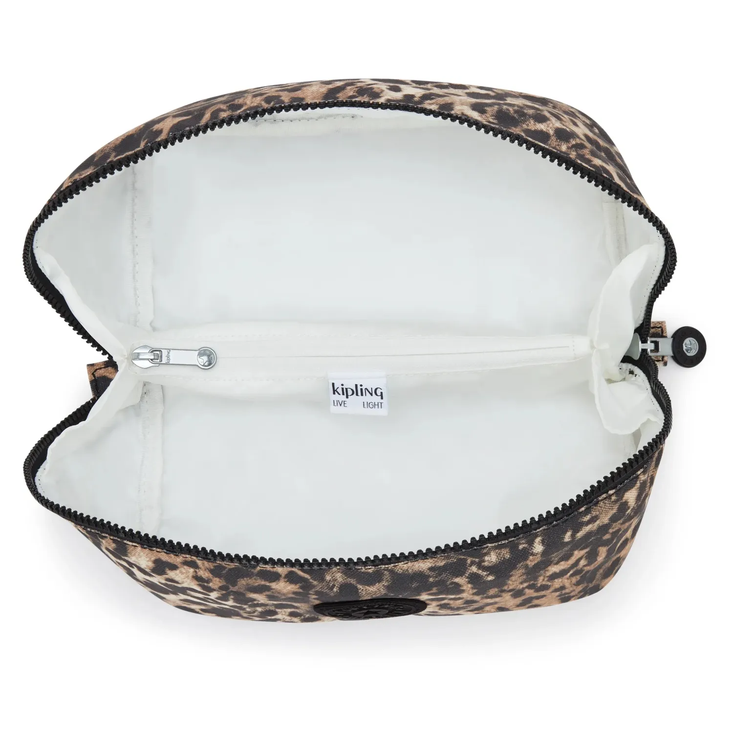 Kipling Mirko M toilettas Wild Leopard Groot luipaardprint