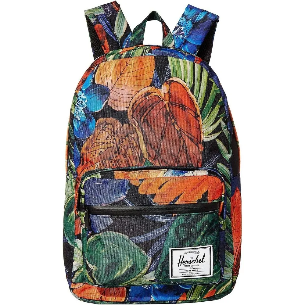 Herschel Pop Quiz Offset rugzak navy tan 15L dagrugzak
