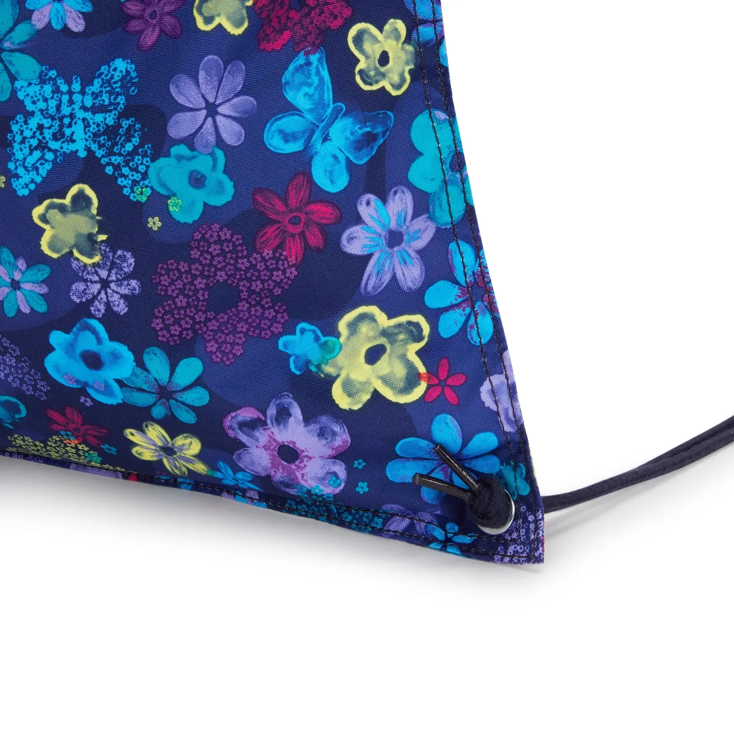 Kipling Supertaboo gymtas Dark Flower Stamp Medium waterafstotend