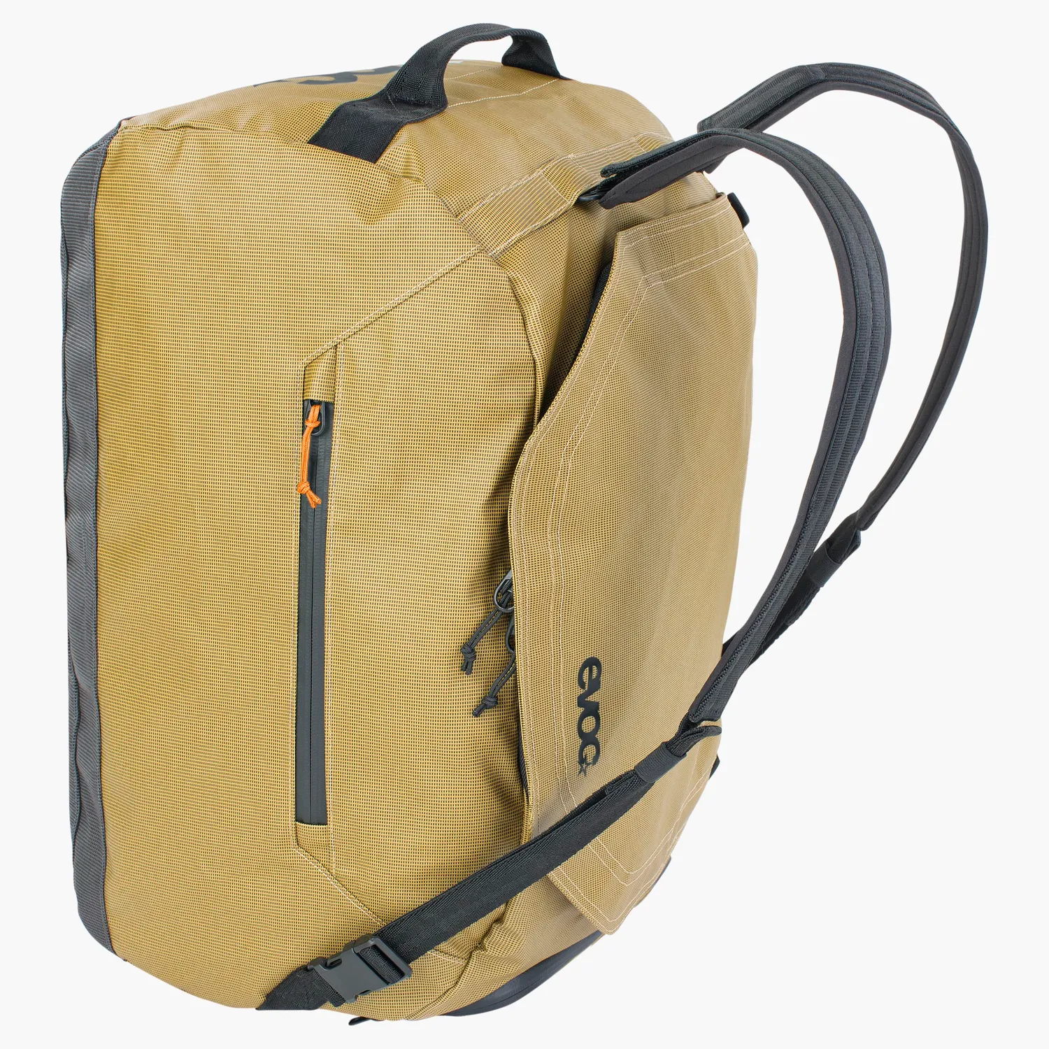 Evoc Duffle Bag 40 reistas curry-black waterafstotend