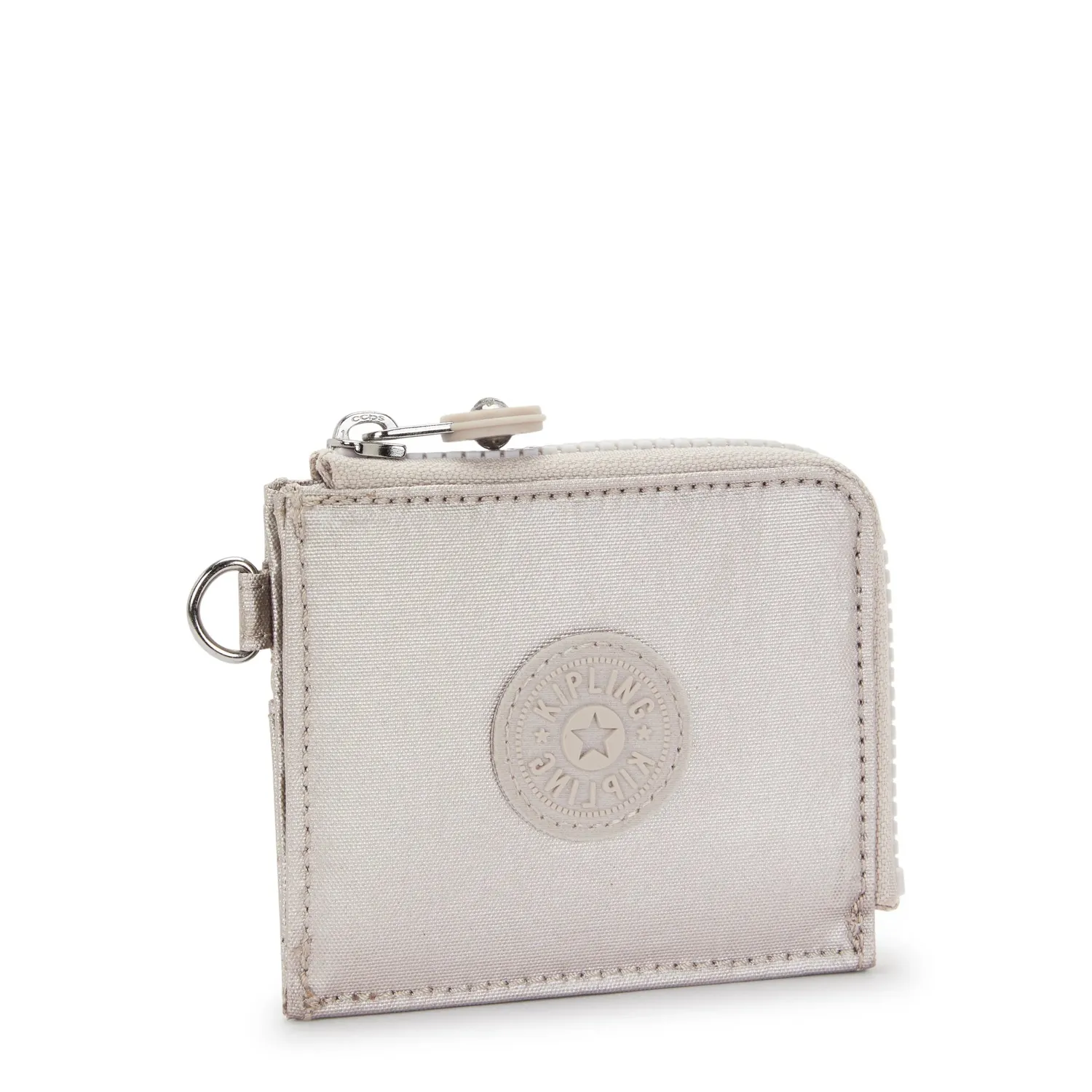 Kipling Card Pal portemonnee Metallic Glow Klein glans