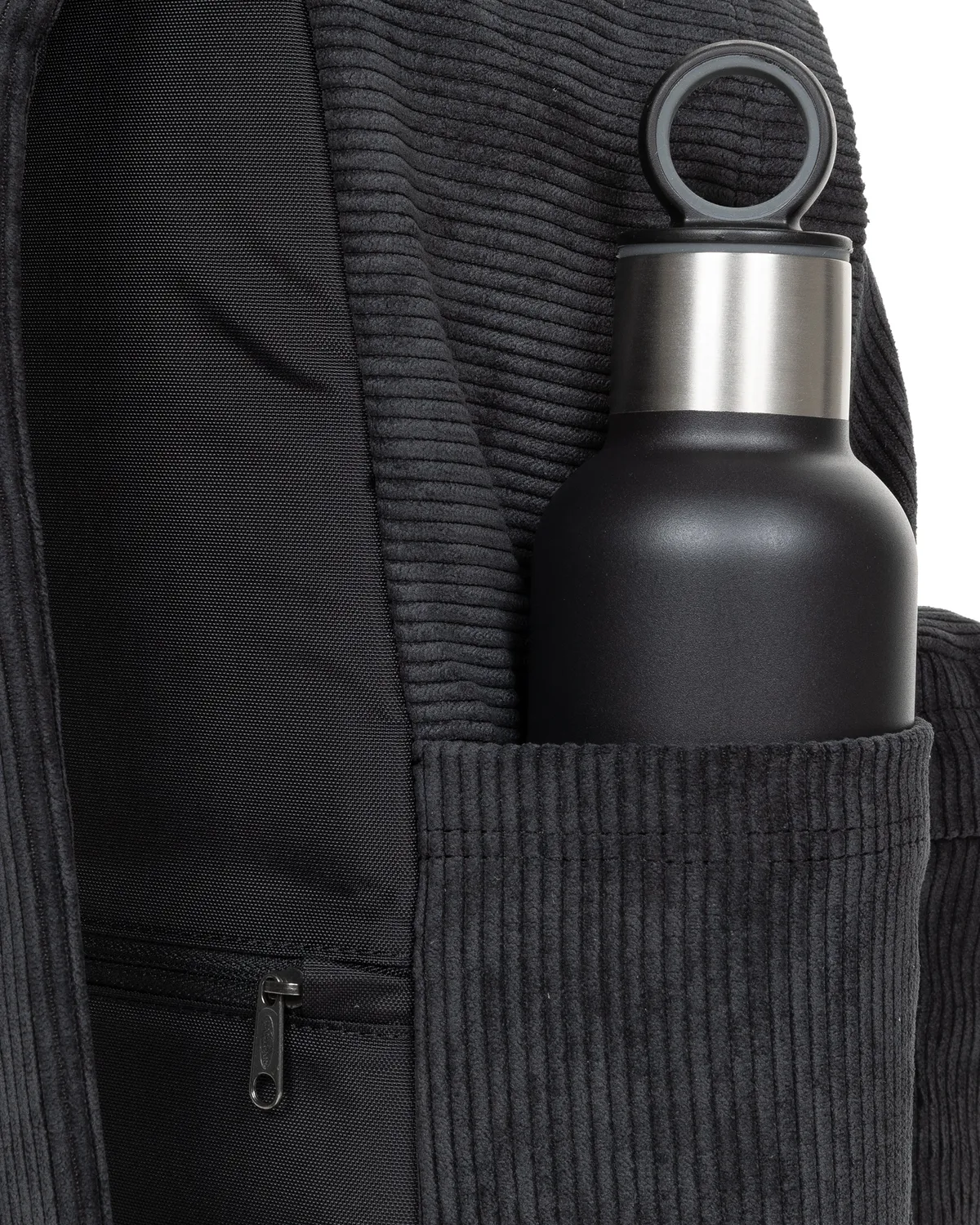 Eastpak Day Pak'r S rugzak Ribs Black klein ribstof