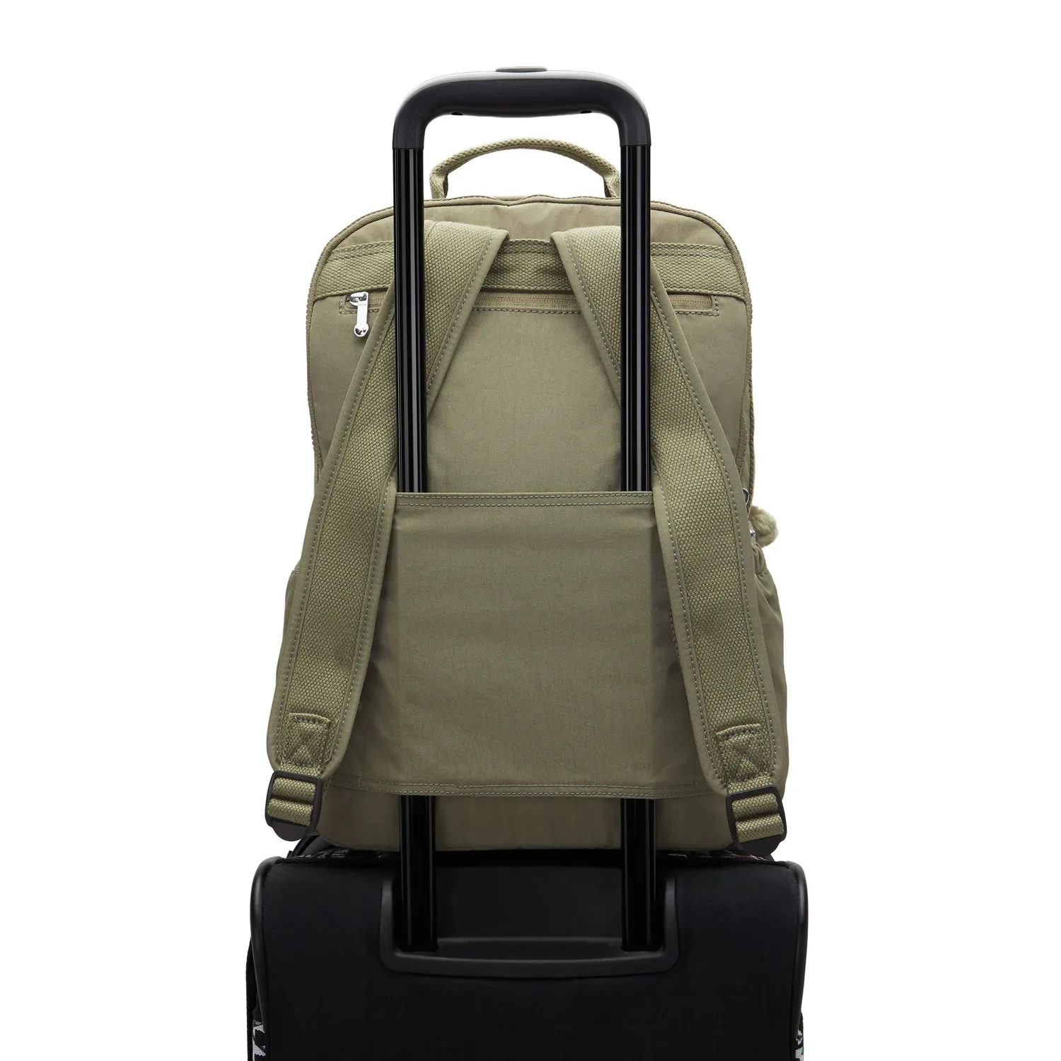 Kipling Biana rugzak Groot Almost Sage laptopvak