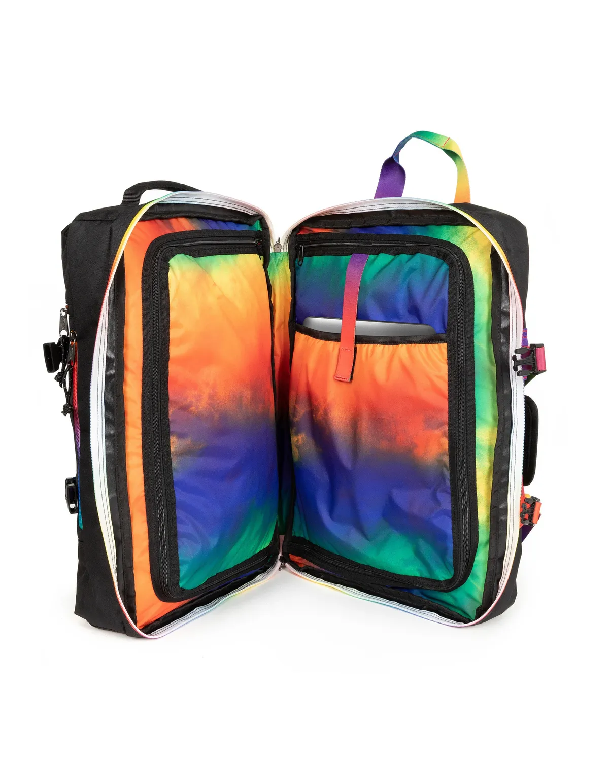 Eastpak Travelpack Large rugzak Rainbow Dark 17 inch