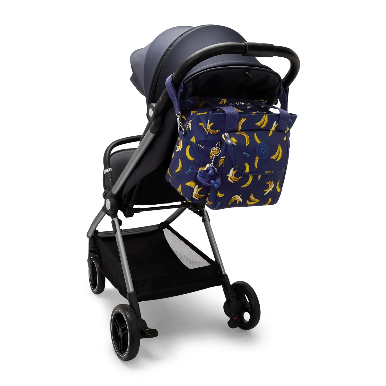 Kipling Nappisac babytas banana print medium