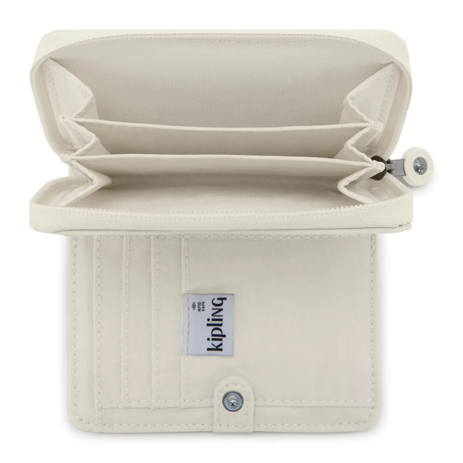 Kipling Money Love portemonnee Soft Sand RFID
