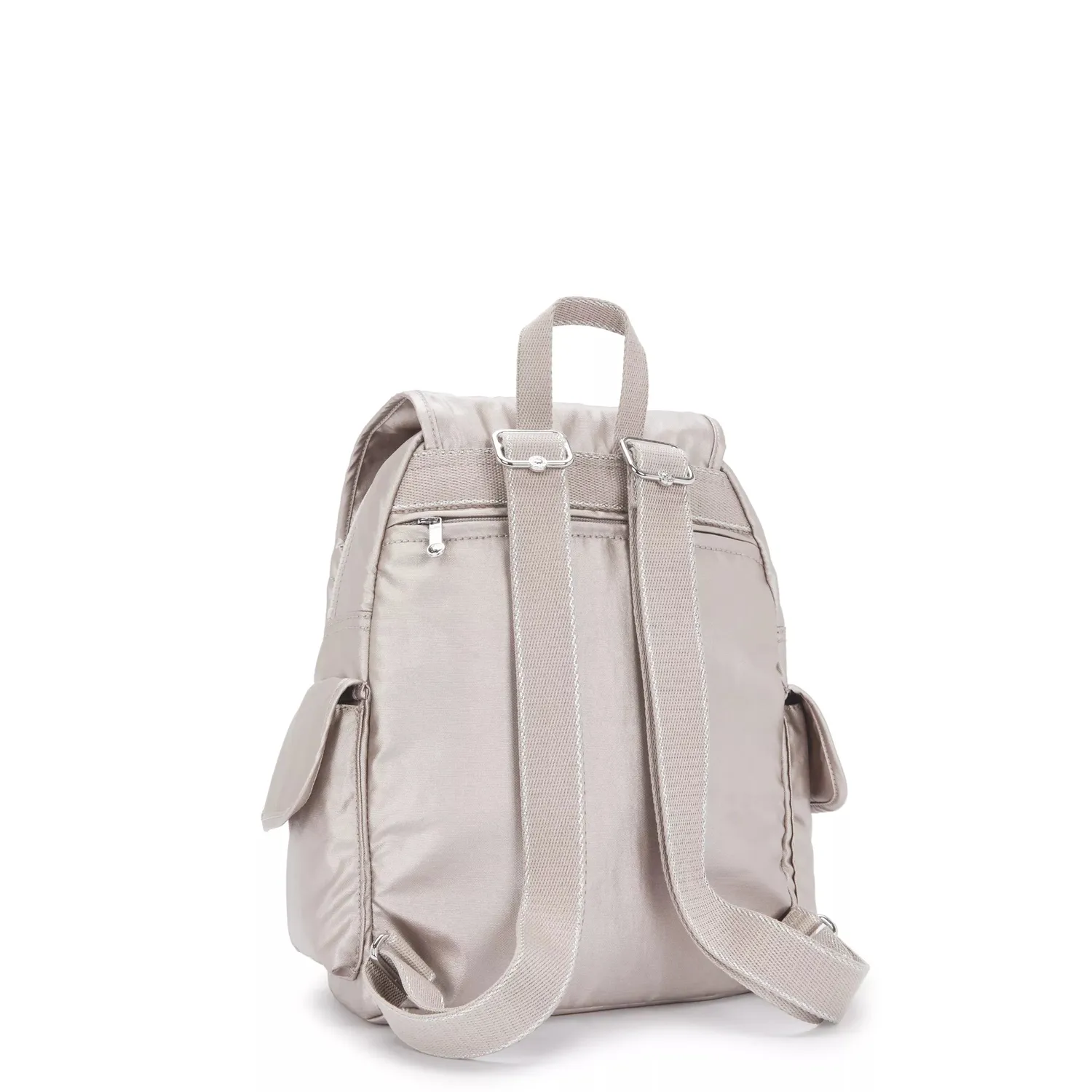 Kipling City Pack S rugzak Metallic Glow Klein metallic