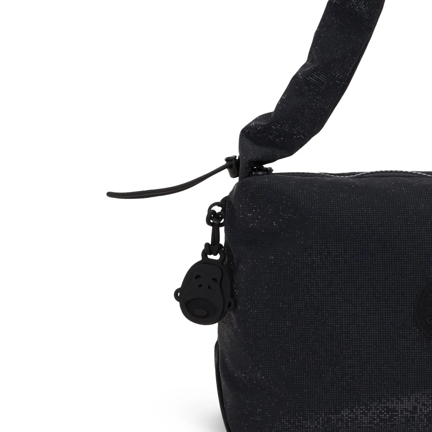 Kipling Eleni M schoudertas Shiny Pixel medium glans