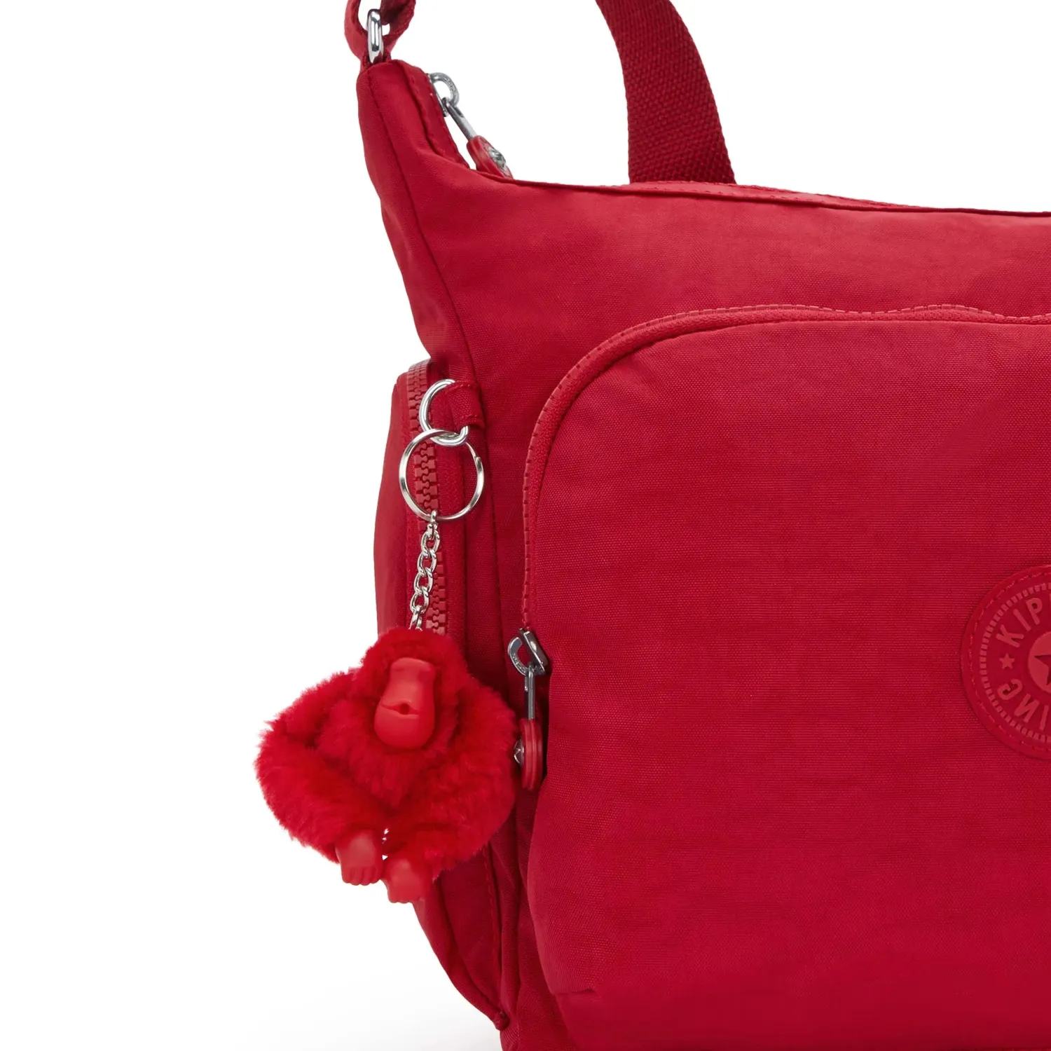 Kipling Gabb crossbodytas Groot Ruby Red lichtgewicht