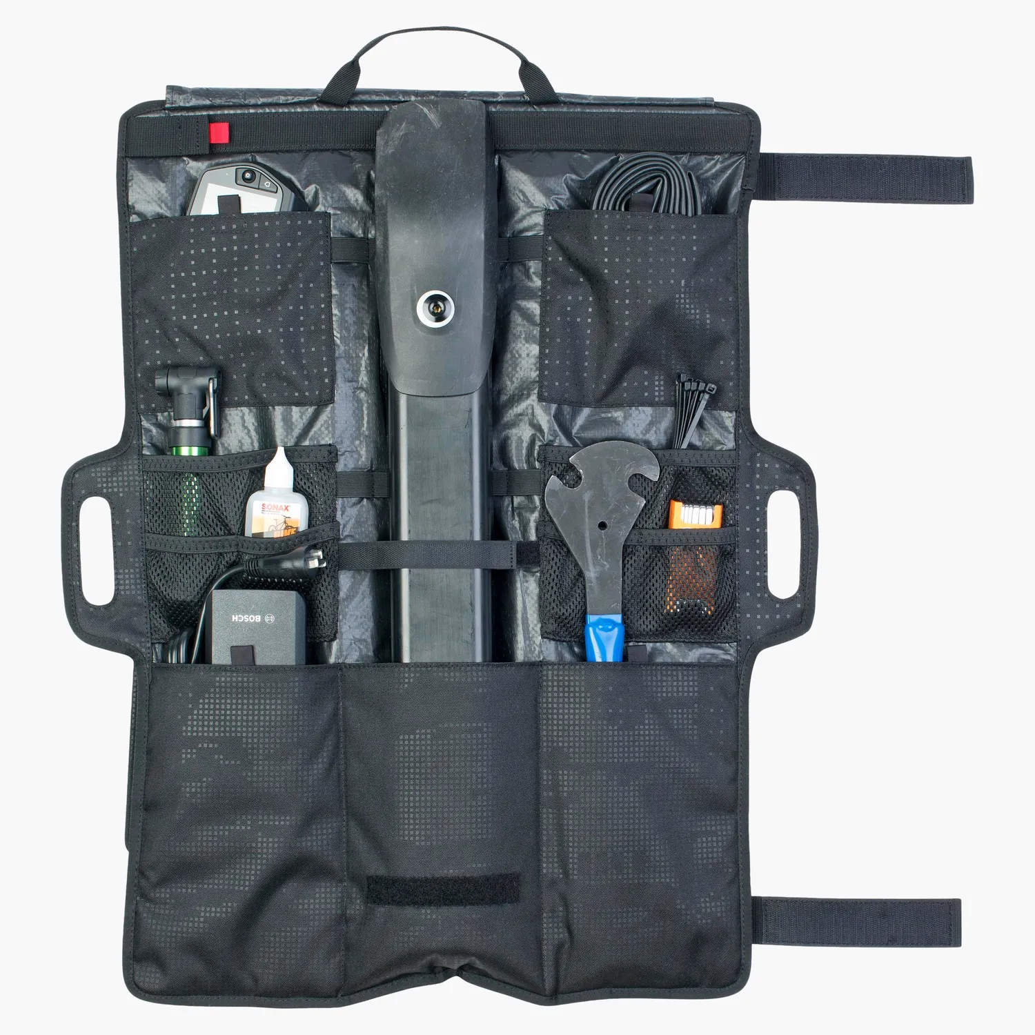 Evoc Gear Wrap gereedschapstas zwart M oprolbaar