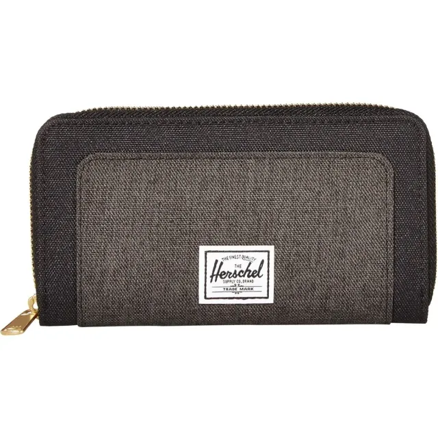 Herschel Thomas portemonnee Black Crosshatch RFID