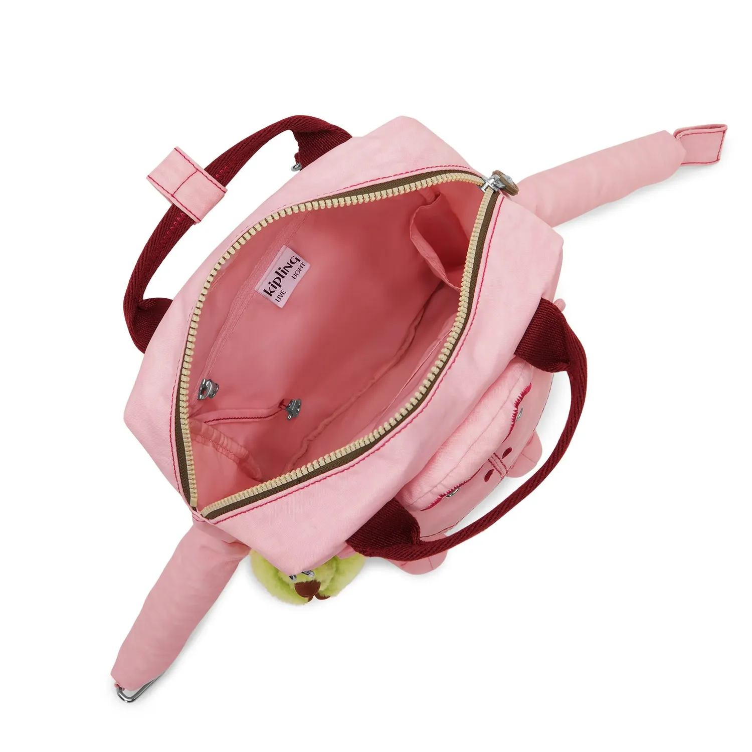 Kipling Jane Energy rugzak Energy Pink medium aap