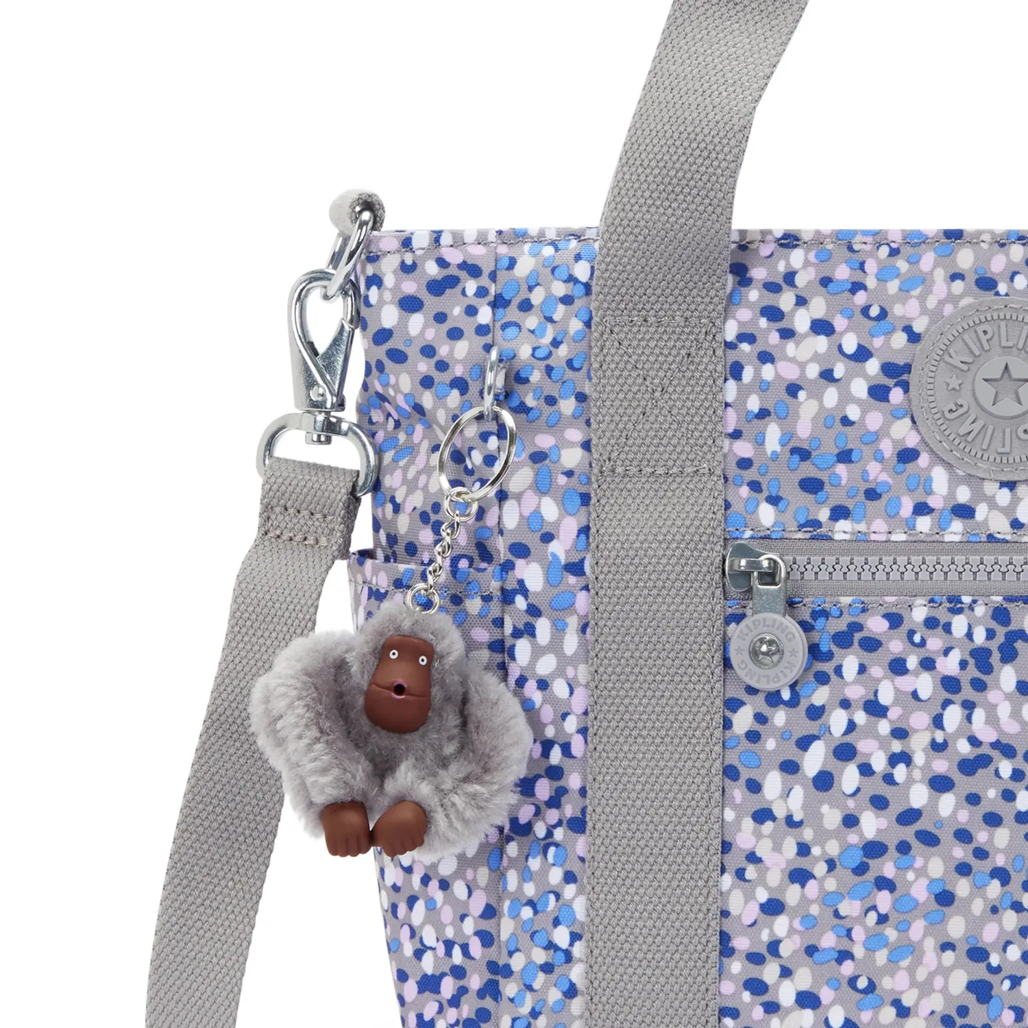 Kipling Jayla S schoudertas Klein Spotted Stream