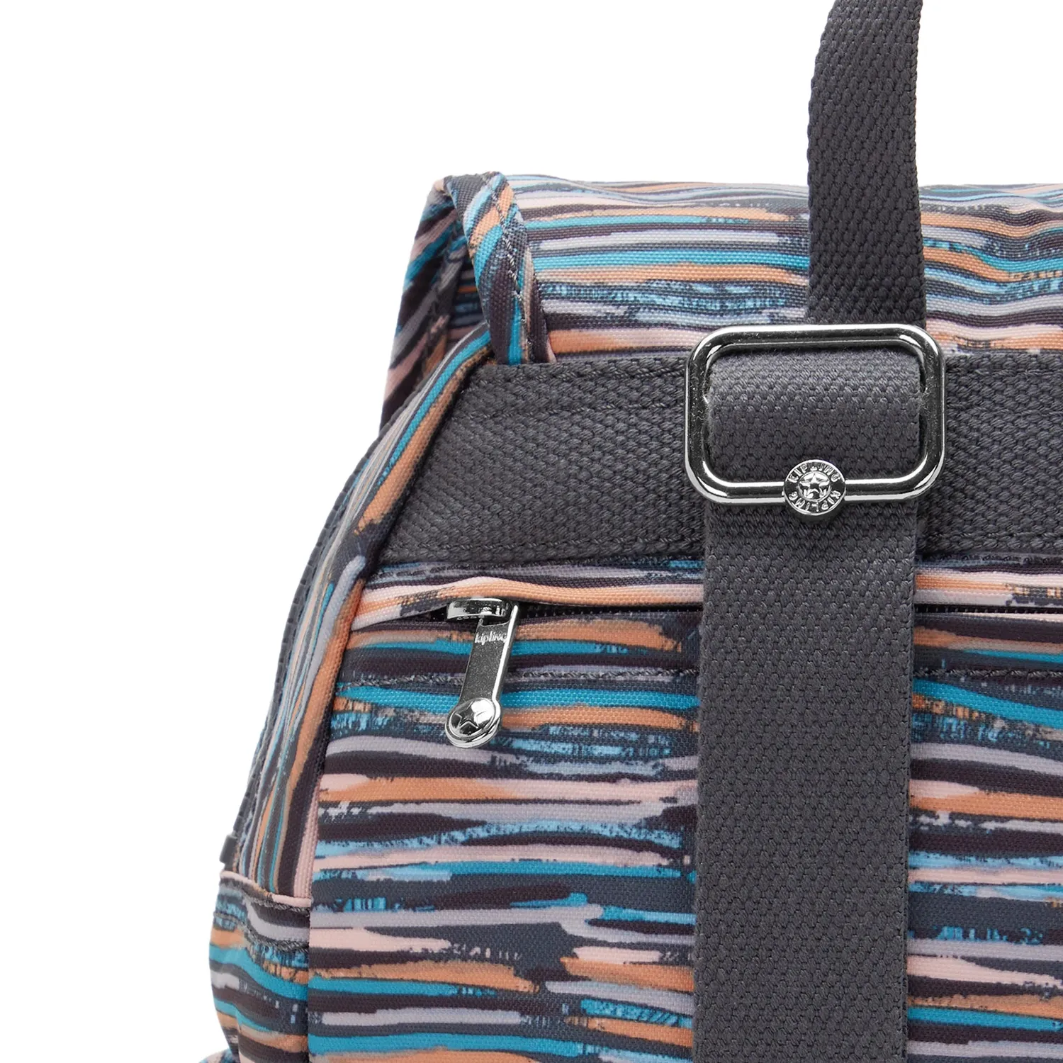 Kipling City Pack S rugzak Mineral Stripes Klein gestreept