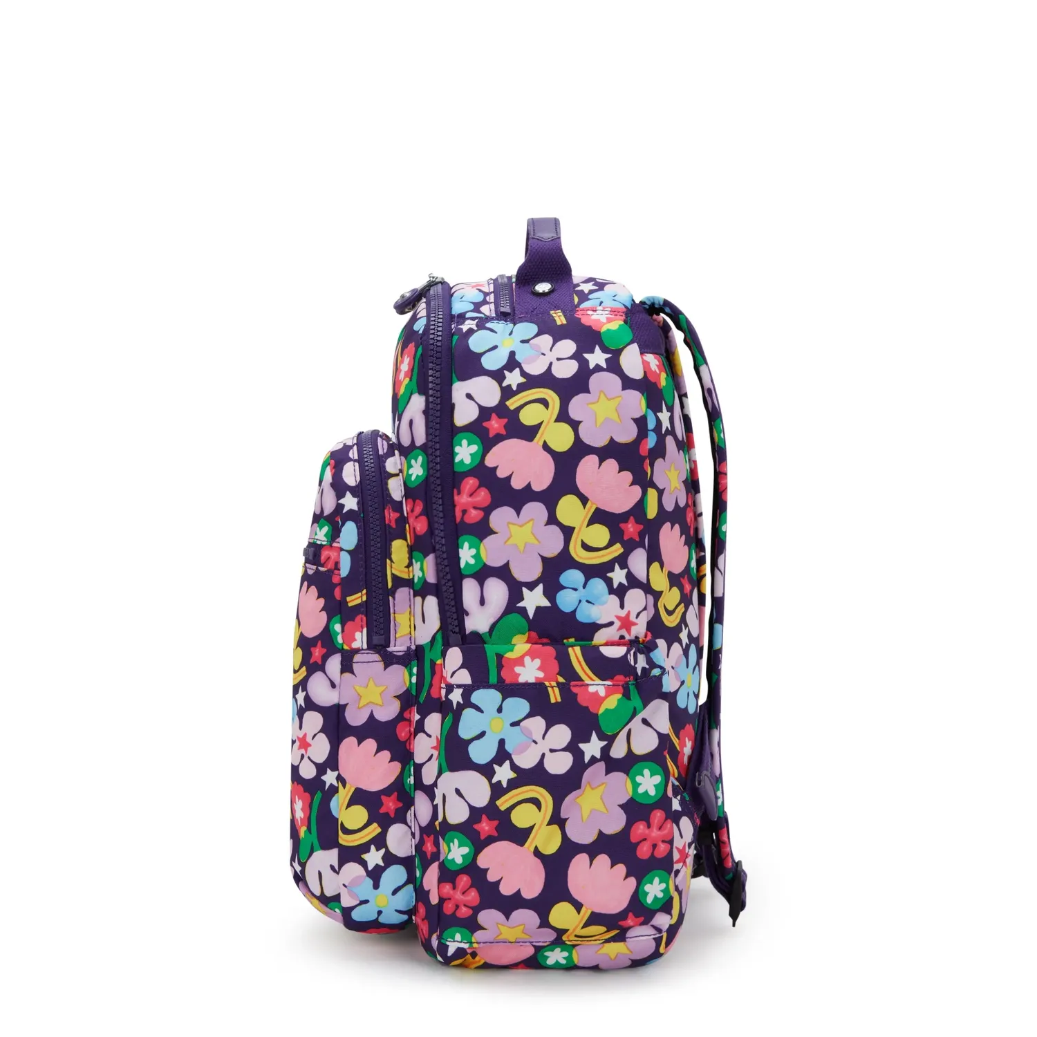 Kipling Seoul rugzak groot Fairy Flower 15 inch laptopvak