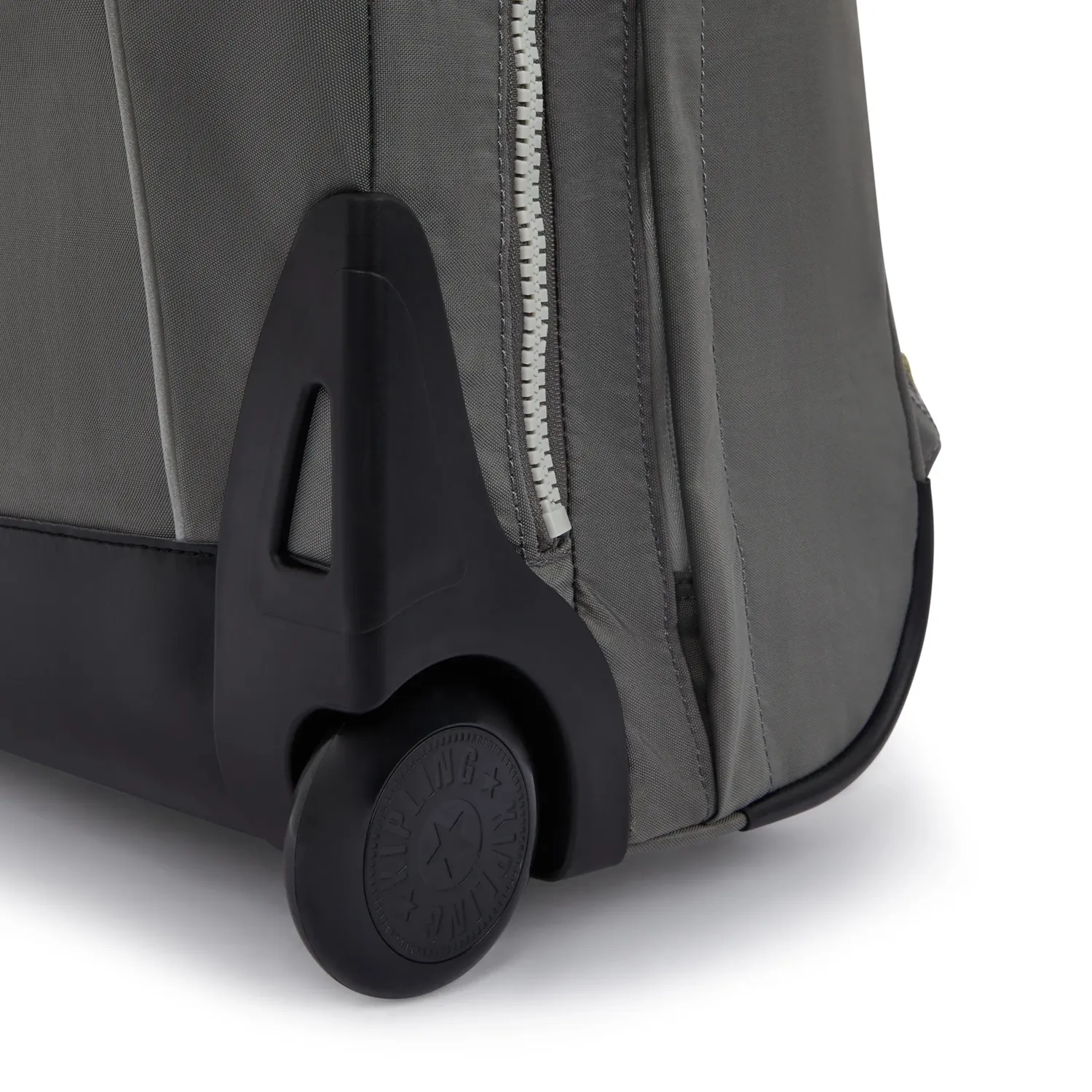 Kipling Giorno rugzak Back to Grey groot wielen laptop