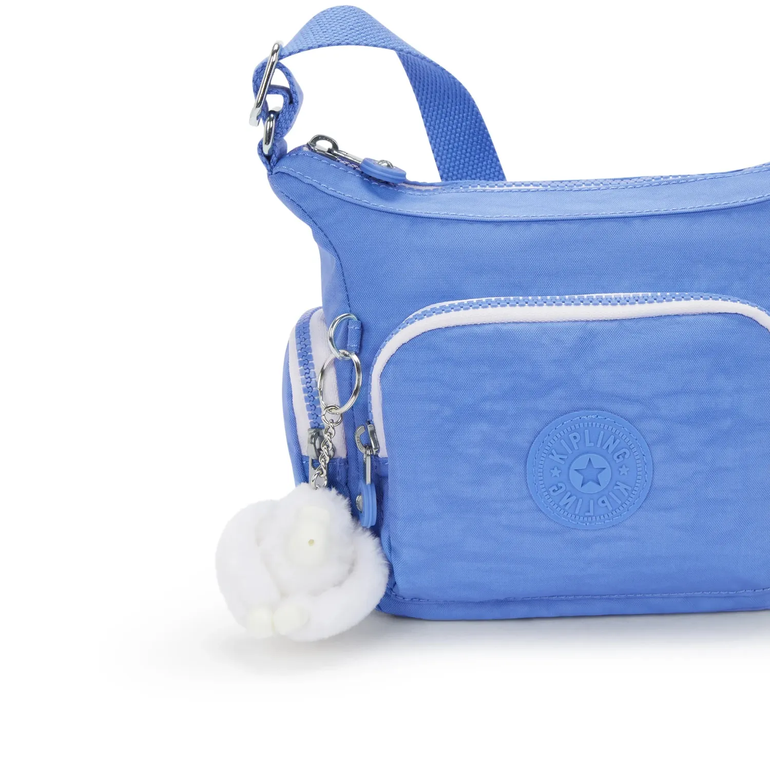 Kipling Gabbie Mini schoudertas klein Cocktail Blue lichtgewicht