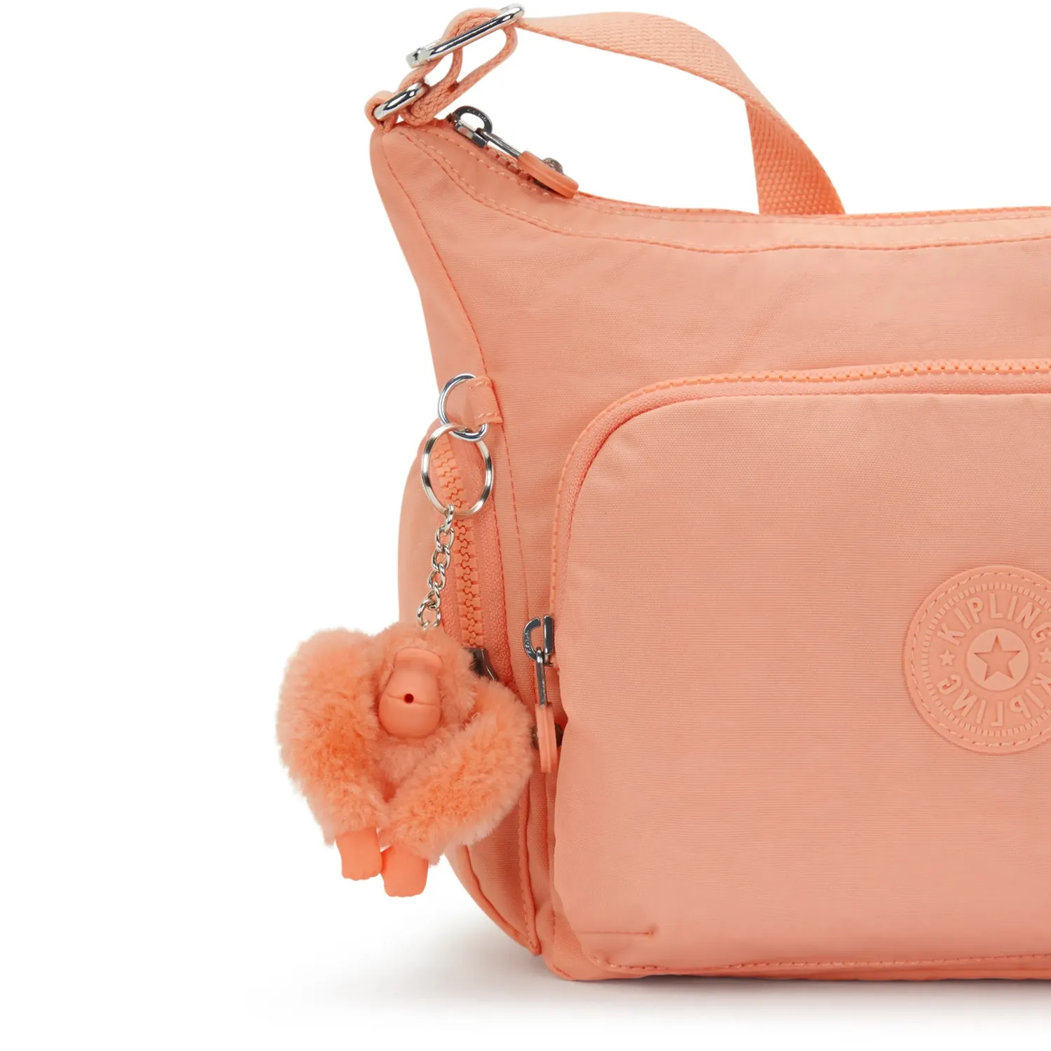 Kipling Gabb S crossbodytas Pinky Orange Medium veel vakken
