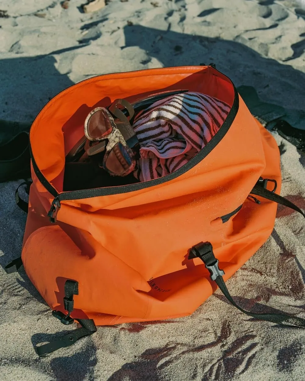 Herschel Dry Bag Duffle plunjezak 55L zwart waterdicht