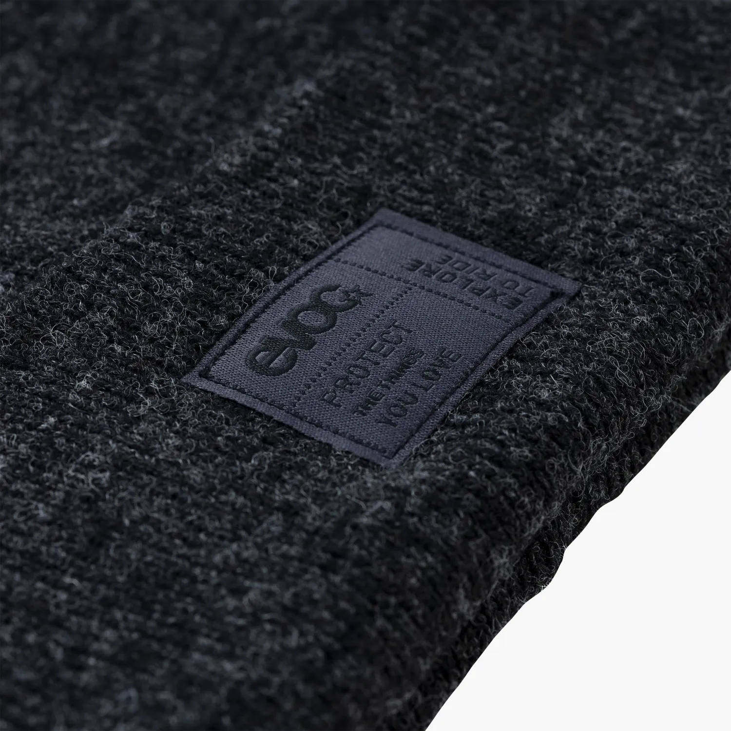Evoc Logo Beanie muts zwart wolmix