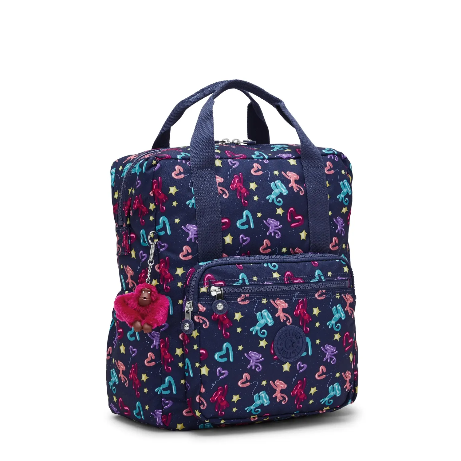 Kipling Buddy rugzak Balloon Monkey laptopvak licht