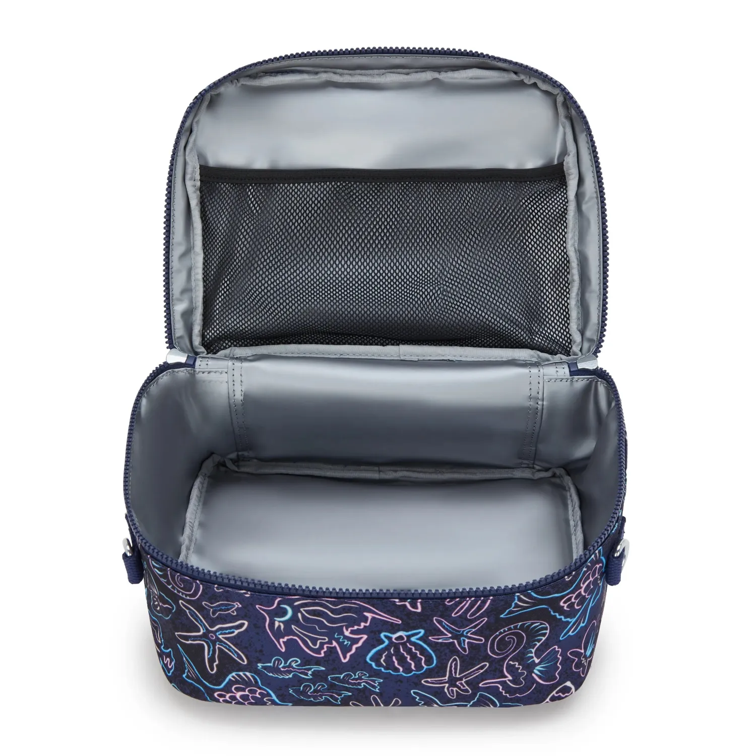 Kipling Miyo lunchtas Groot Disco Fish geïsoleerd