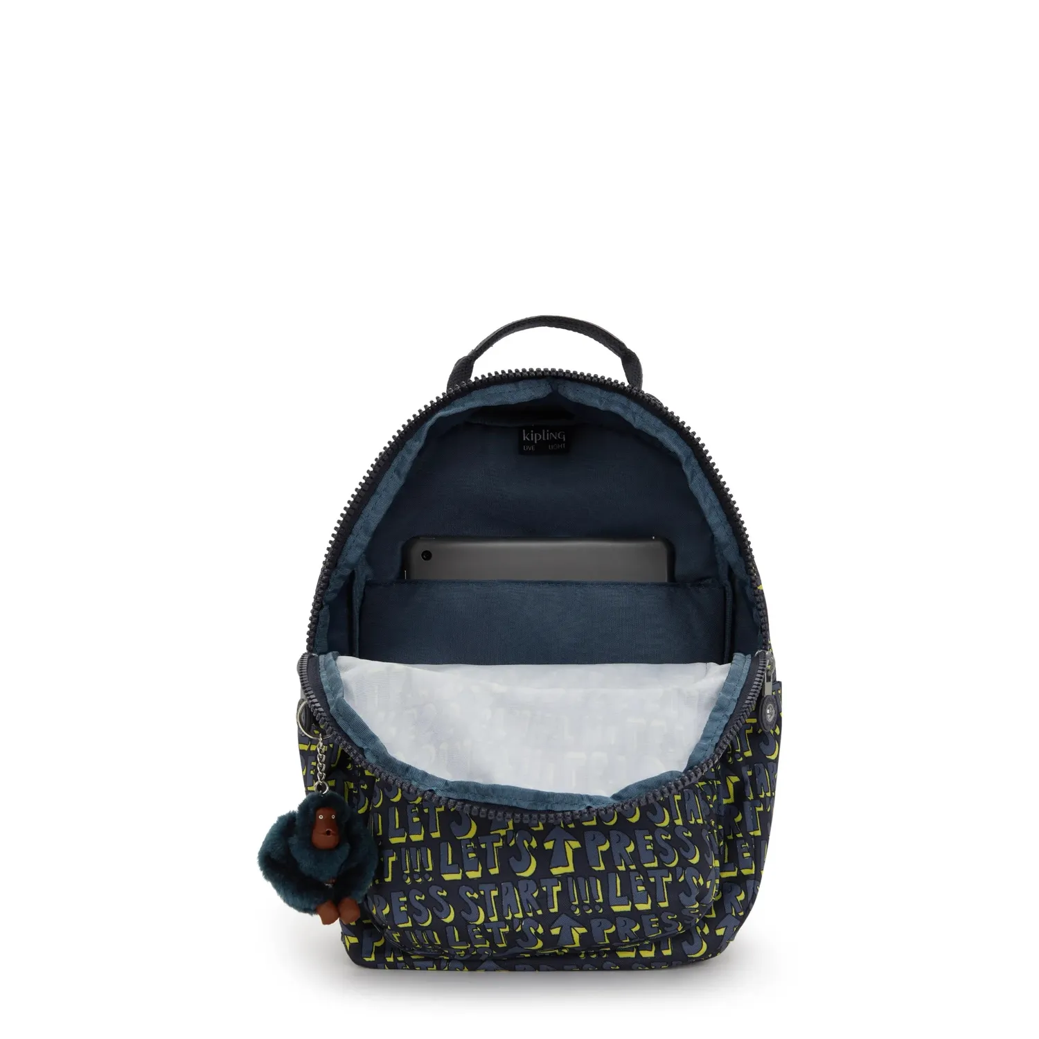 Kipling Seoul S rugzak Lets Play Print met tabletvak