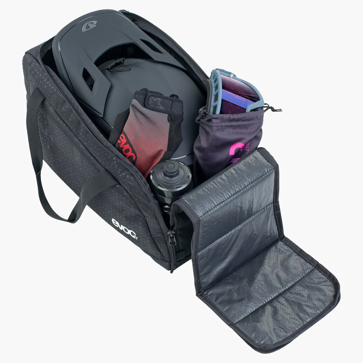 Evoc Gear Bag 20 reistas zwart compact voor helm