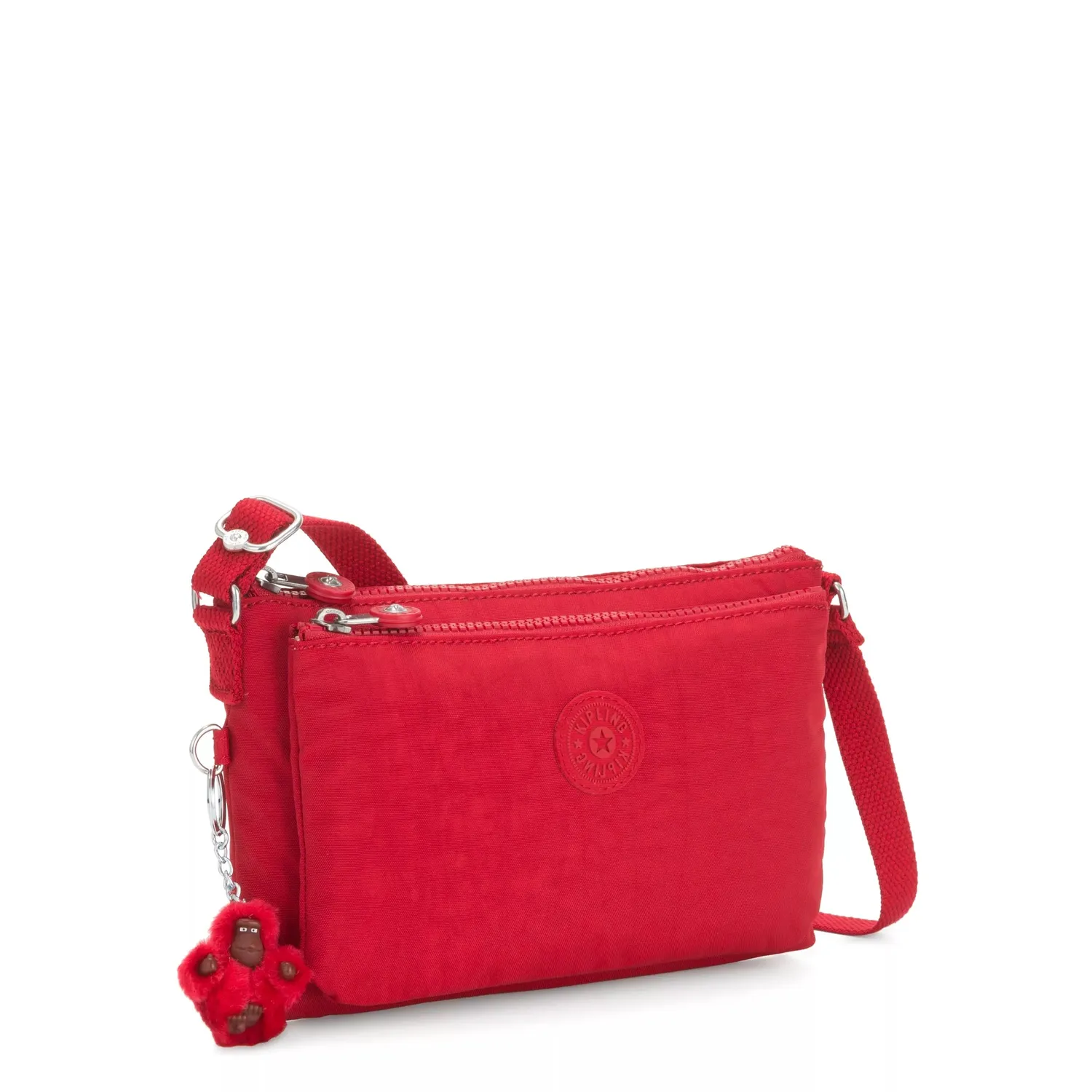 Kipling Mikaela schoudertas Cherry Tonal klein