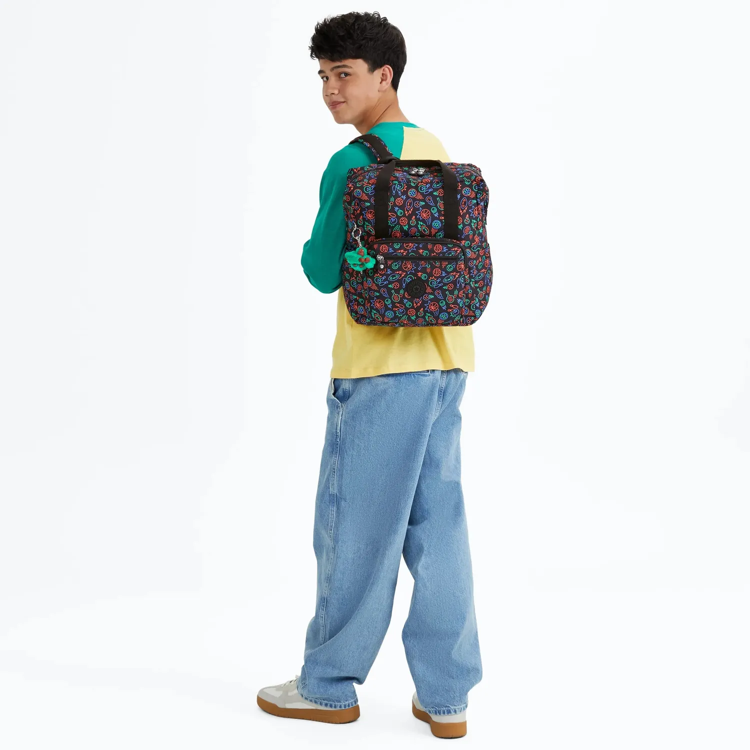 Kipling Buddy schoolrugzak Sport Doodle medium
