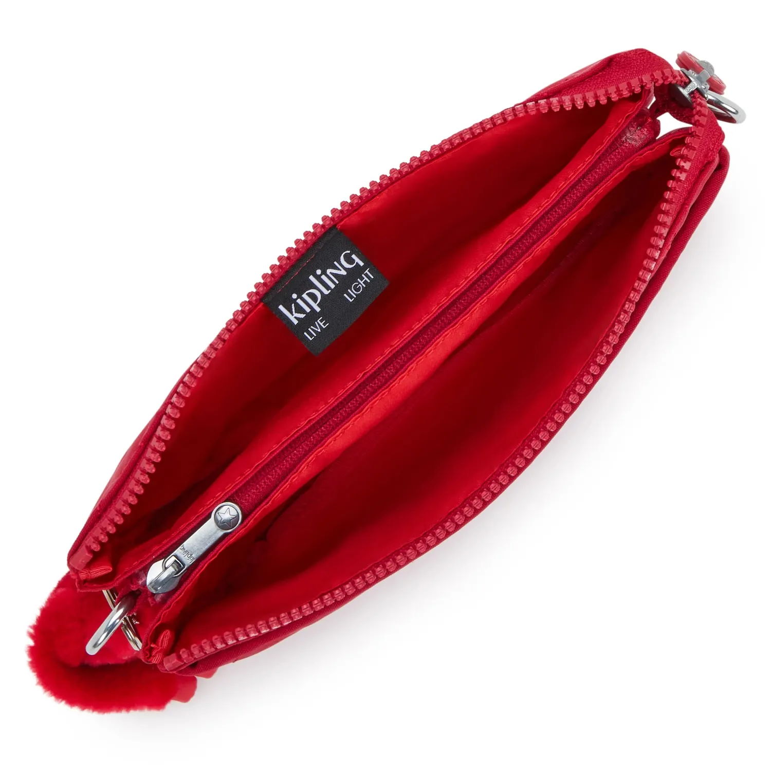 Kipling Riri crossbodytas klein Many Hearts Red harten