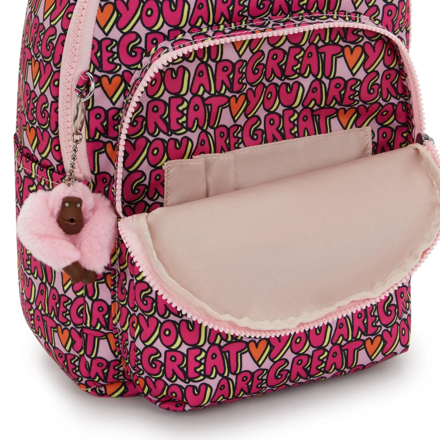 Kipling Seoul S rugzak Klein U R Great Print 11 inch