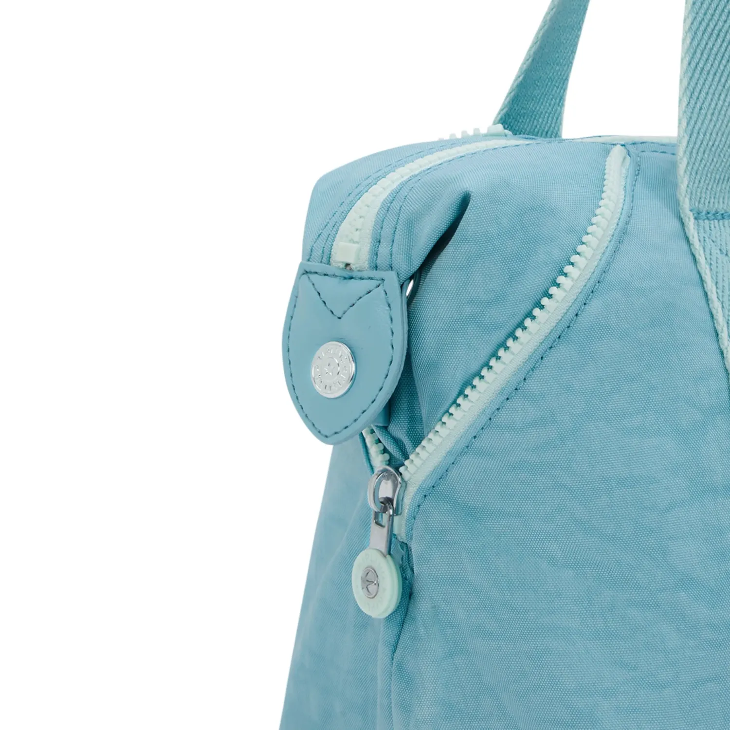 Kipling Art Mini schoudertas Blue Cool klein waterafstotend