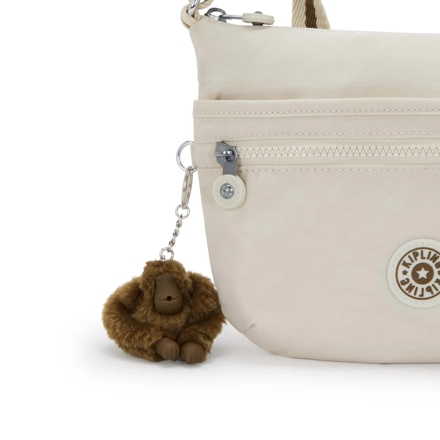 Kipling Arto S tasje Soft Sand klein beige