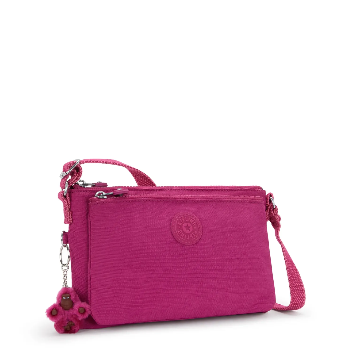 Kipling Mikaela schoudertas klein Purple Wine paars